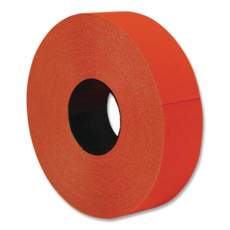 Garvey One-Line Pricemarker Labels, Red, 2,500 Labels/Roll (GRV098613)