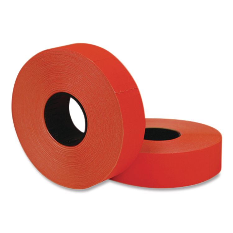 Garvey Two-Line Pricemarker Labels, Red, 1,750 Labels/Roll, 2 Rolls/Pack (GRV098615)