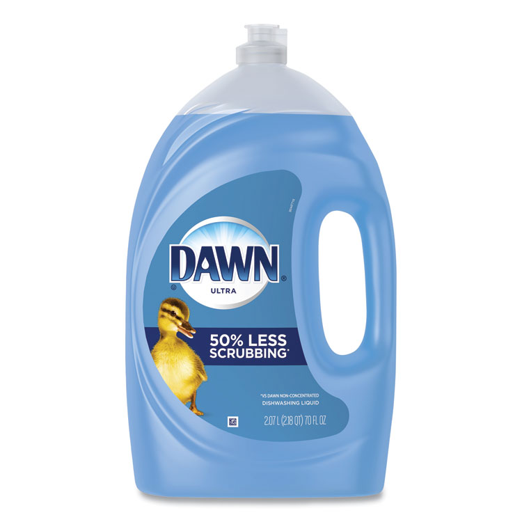 Dawn Ultra Liquid Dish Detergent, Original Scent, 70 oz, 6/Carton (PGC09398)