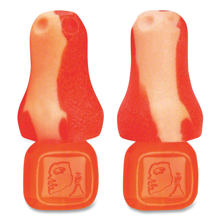 Howard Leight by Honeywell TrustFit Plus Reusable Bell Shaped Uncorded Foam Earplugs, Uncorded, One Size Fits Most, 31 dB NRR, Orange, 1,000/Carton (HOWTFPLUS1)