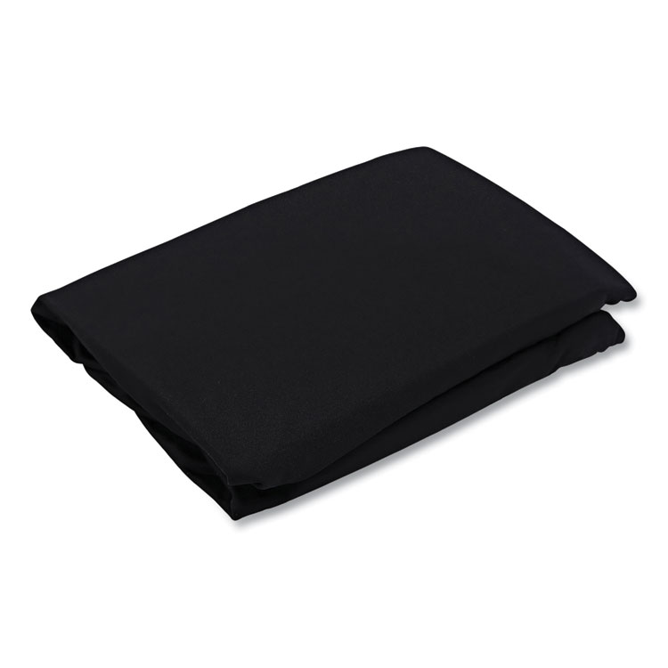 Iceberg iGear Fabric Table Top Cap Cover, Polyester/Spandex, 30" x 96", Black (ICE16631)