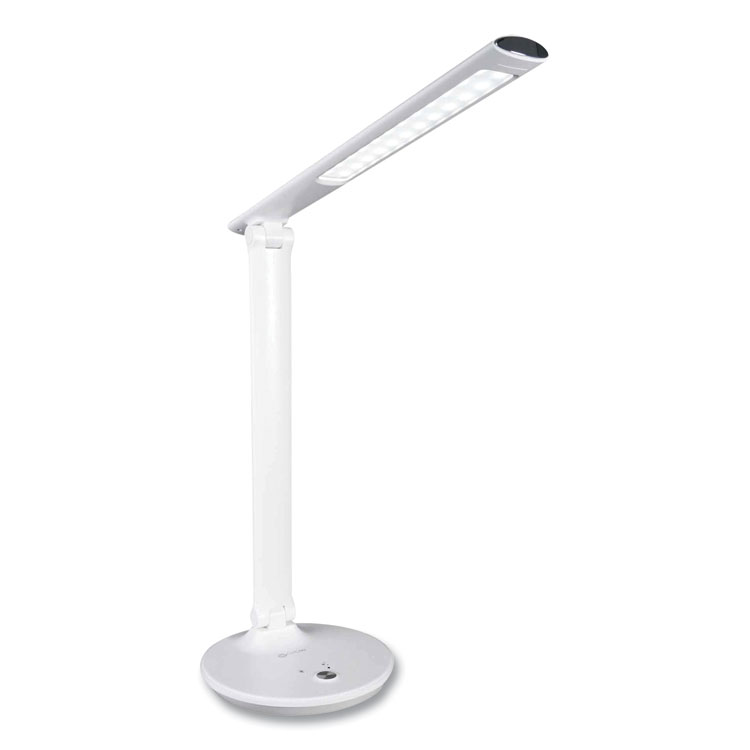 OttLite Wellness Series Sanitizing Emerge LED Desk Lamp, 23" High, White (OTTSCAY000S)