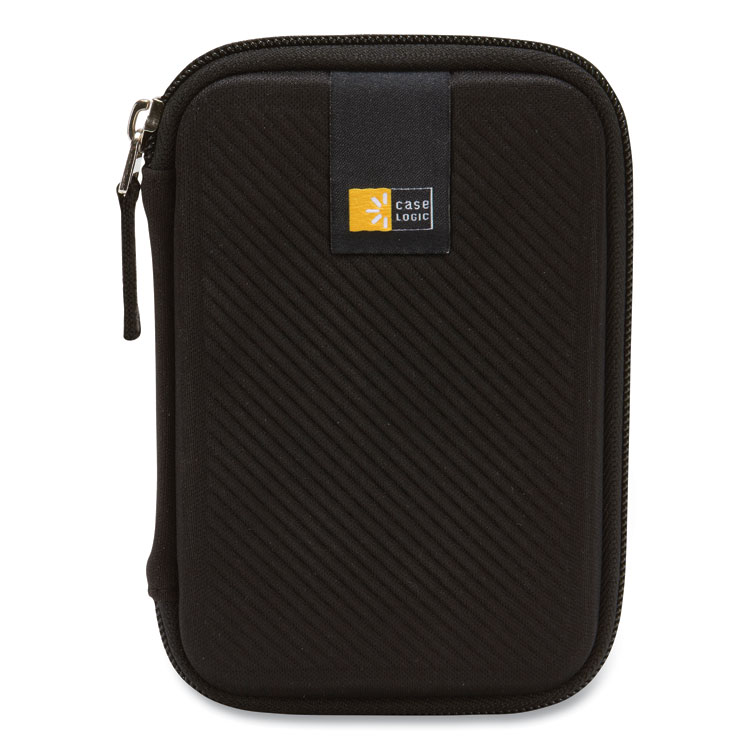 Case Logic Portable Hard Drive Case, Molded EVA, Black (CLG3201314)