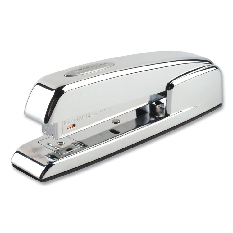 Swingline 747 Business Full Strip Desk Stapler, 30-Sheet Capacity, Polished Chrome (SWI74720)