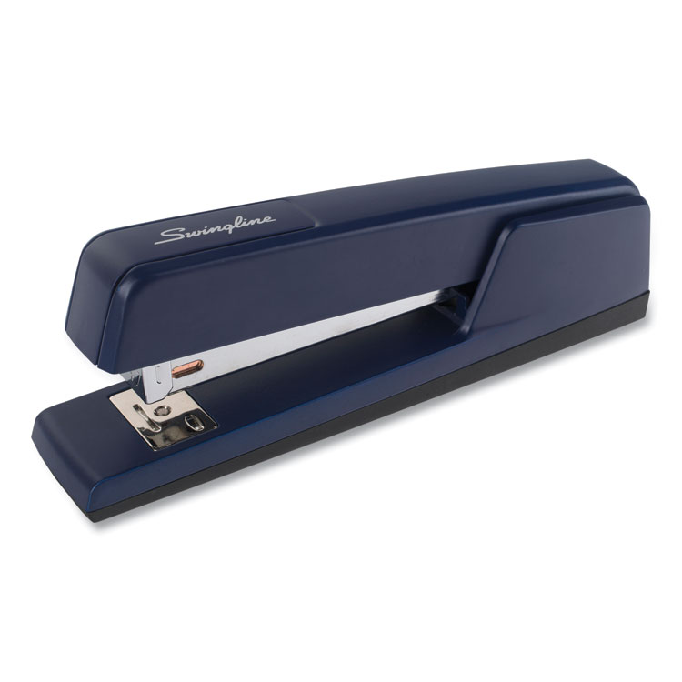Swingline 747 Classic Full Strip Stapler, 30-Sheet Capacity, Royal Blue (SWI74724)