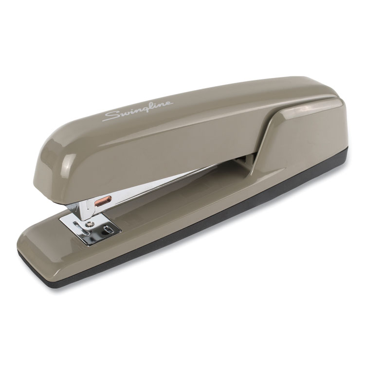 Swingline 747 Business Full Strip Desk Stapler, 30-Sheet Capacity, Steel Gray (SWI74759)