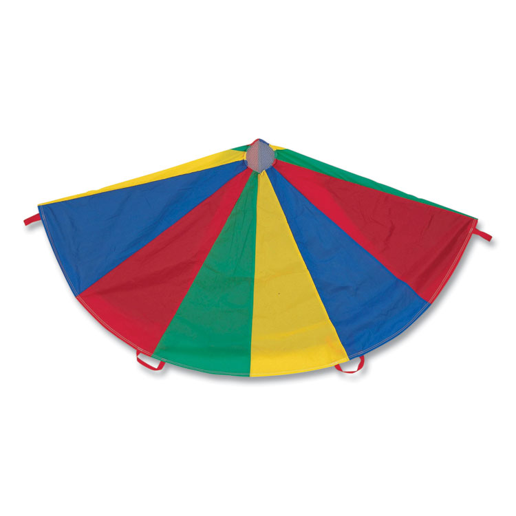 Champion Sports Nylon Multicolor Parachute, 24 ft dia, 20 Handles (CSINP24)