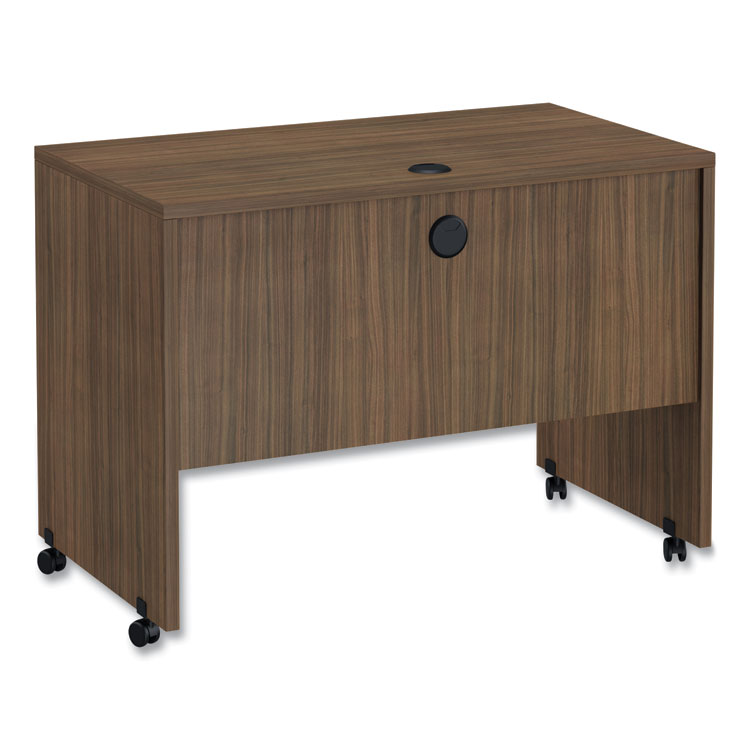 Alera Alera Valencia Series Mobile Workstation Desk, 41.38" x 23.63" x 30", Modern Walnut (ALEVA204224WA)