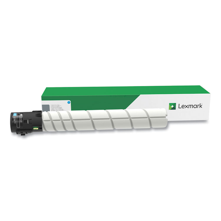 Lexmark 76C0HC0 High-Yield Toner, 34,000 Page-Yield, Cyan (LEX76C0HC0)
