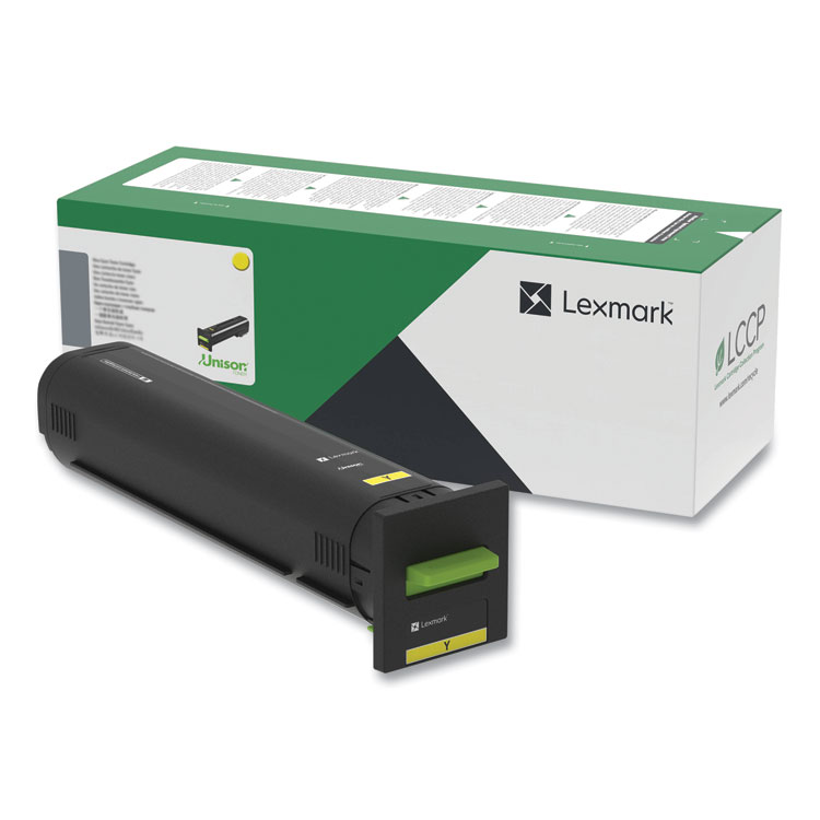 Lexmark 72K00YG Toner 8,000 Page-Yield, Yellow (LEX72K00YG)