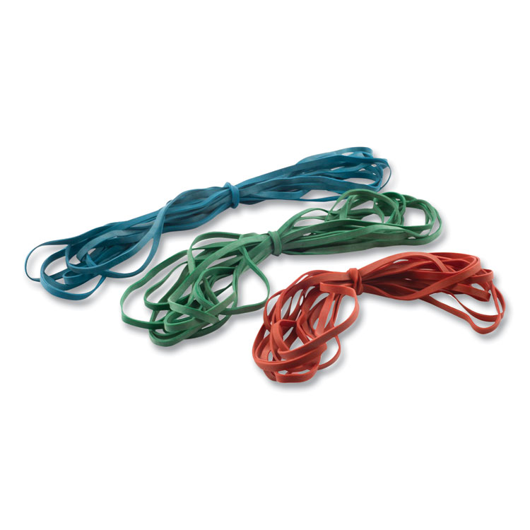Alliance SuperSize Bands, 0.25" x 12", 4,060 psi Max Elasticity, Red, 18/Pack (ALL08994)