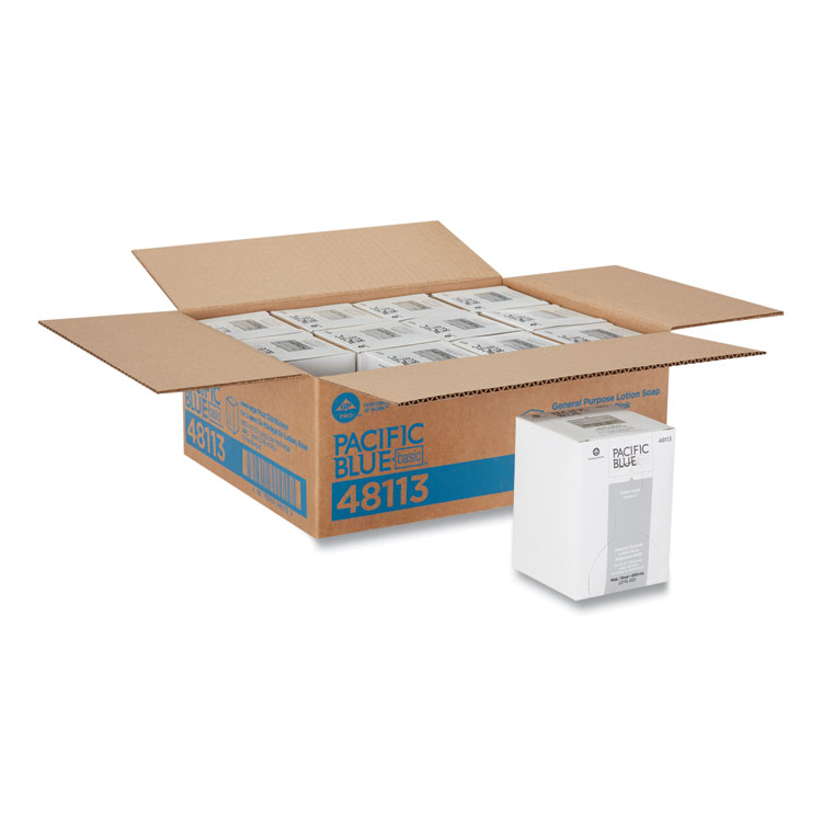 Georgia Pacific Professional Liquid General Purpose Soap Refill, 800 mL, 12/Carton (GPC48113)