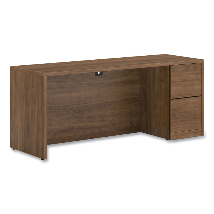 HON 10500 Series Full-Height Right Pedestal Credenza, 72w x 24w x 29.5h, Pinnacle (HON105903RPINC)