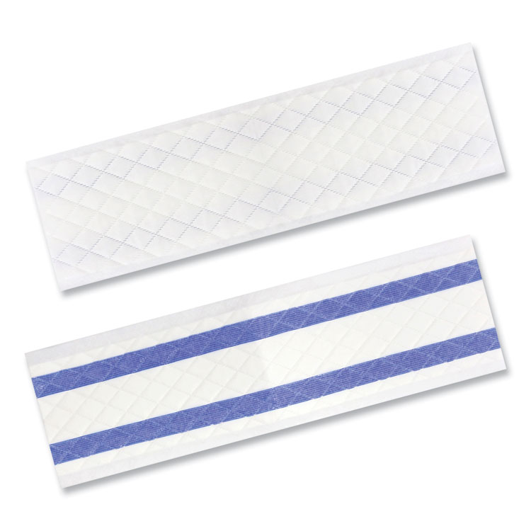 Unger Excella Single-Use Spunlace Mop Pads, 18.5 x 5, White, 50/Pack (UNGDMWS2)