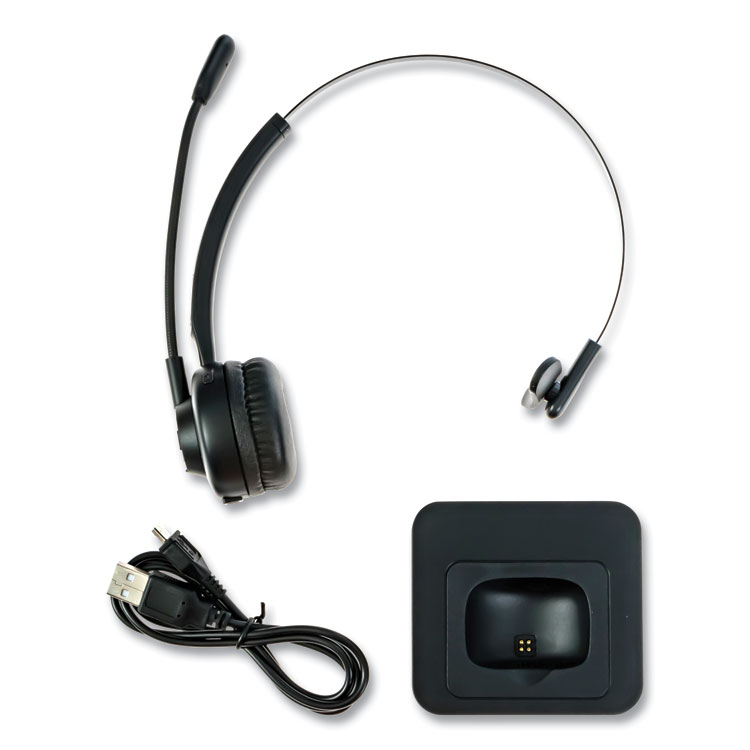 Spracht ZuM BT Mobile Office Monaural Over The Head Headset, Black (SPTZUMBT)
