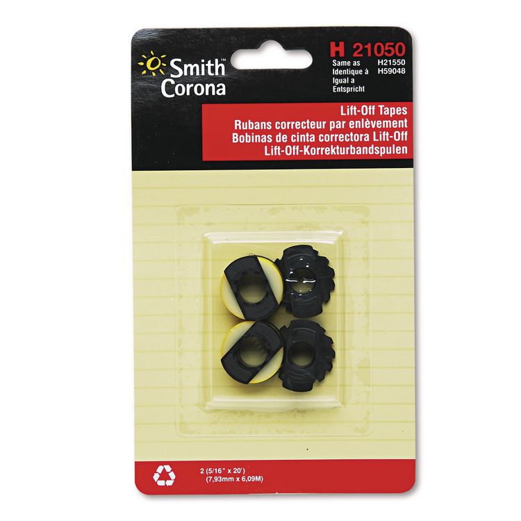 Smith Corona C21050 Lift-Off Tape, 2/Pack (SMC21050)