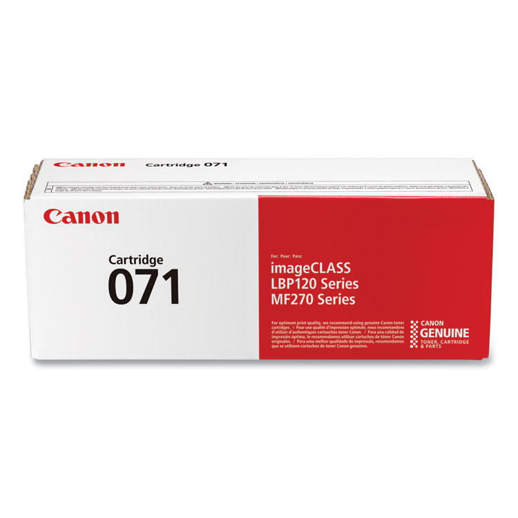 Canon 5645C001 (071) Toner, 1,200 Page-Yield, Black (CNM5645C001)