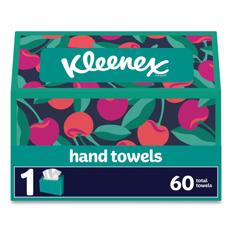 Kleenex Everyday Hand Towels, 1-Ply, 8 x 9.1, White, 60 Towels/Box (KCM38586BX)