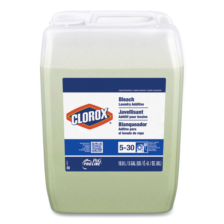 PPL70678 - Clorox Clorox Bleach Laundry Additive, 5 gal Closed Loop Container (PPL70678)