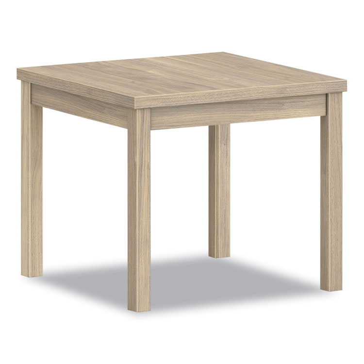 HON 80000 Series Laminate Occasional Corner Table, 24d x 24w x 20h, Kingswood Walnut (HON80192LKI1)