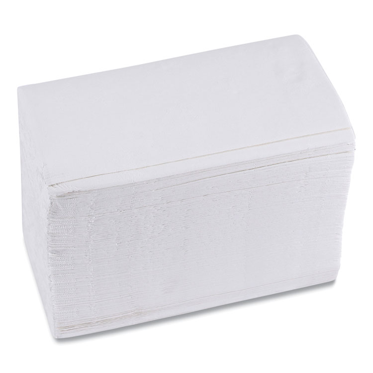 Boardwalk 1/8-Fold Dinner Napkins, 2-Ply, 15 x 17, White, 300/Pack, 10 Packs/Carton (BWK8321W)