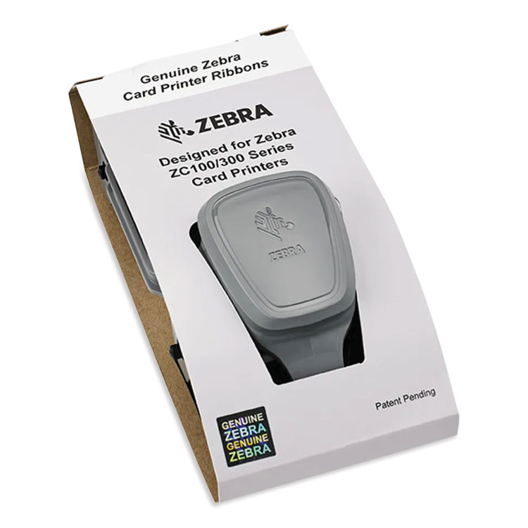 Zebra Technologies True Colors Wax Ribbon, Black/Cyan/Magenta/Yellow (SRX800300350)