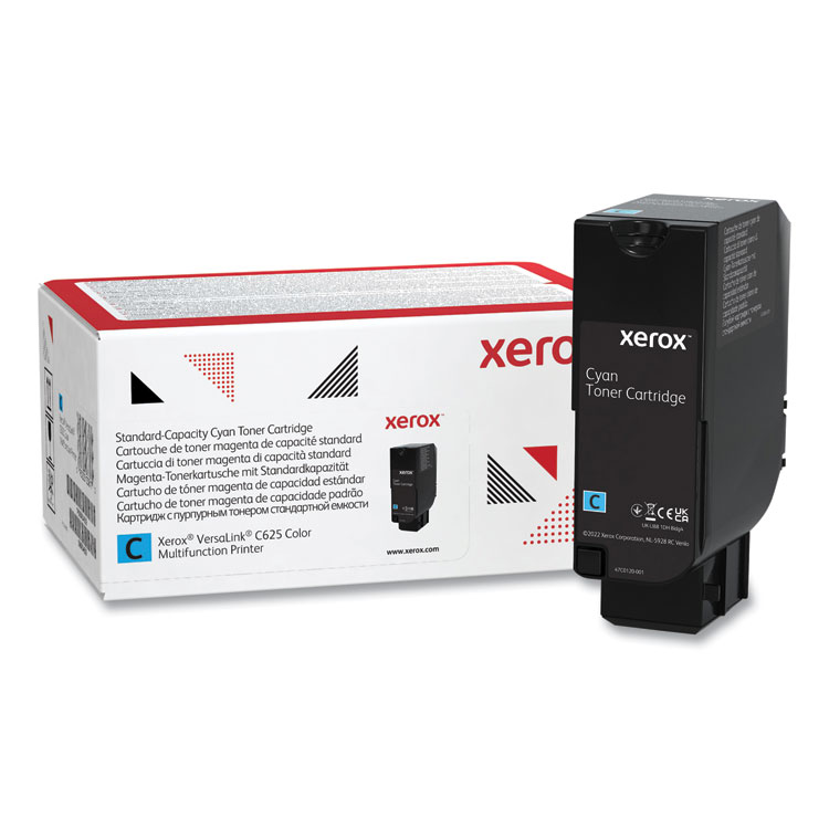 Xerox 006R04617 Toner, 6,000 Page-Yield, Cyan (XER006R04617)