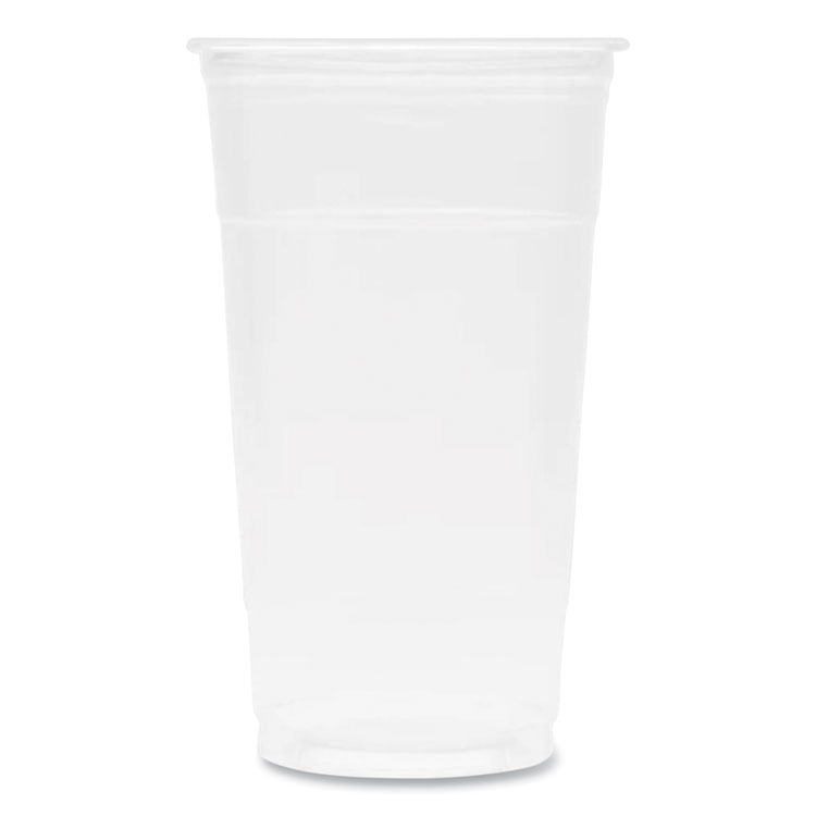Karat PET Plastic Cups, 32 oz, Clear, 300/Carton (KRTCKC32)