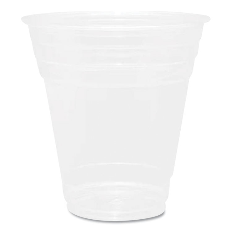 Karat PET Plastic Cups, 98 mm Rim Diameter, 12 oz, Clear, 1,000/Carton (KRTCKC12)