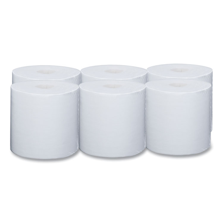 WypAll Power Clean Wipers for Solvents WetTask Customizable Wet Wiping System, Wipers Only, 9 x 15, White, 275/Roll, 2 Rolls/Carton (KCC06006)