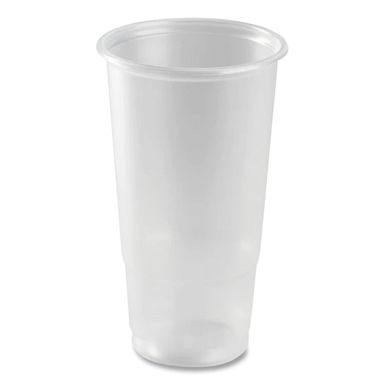 Karat PolyPro (PP) Cups, 32 oz, Plastic, Translucent, 600/Carton (KRTCKPP32)