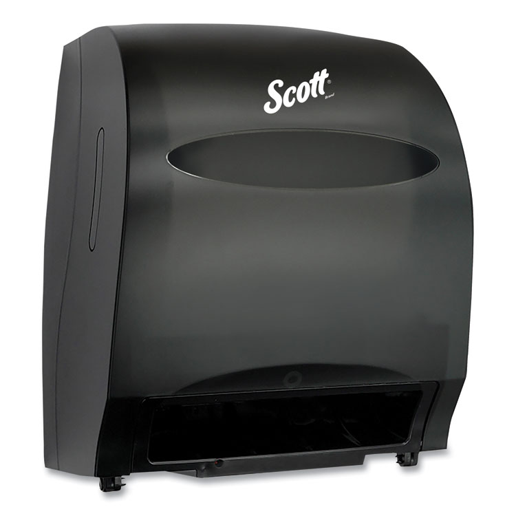 Scott Essential Electronic Hard Roll Towel Dispenser, 12.7 x 9.57 x 15.76, Black (KCC48860)