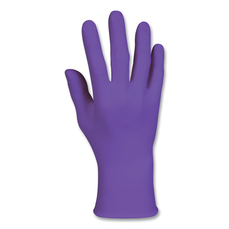 Kimtech PURPLE NITRILE Exam Gloves, Powder-Free, Small, 6 mil Thick, 9.5" Long, Purple, 100/Box, 10 Boxes/Carton (ANS55081CT)