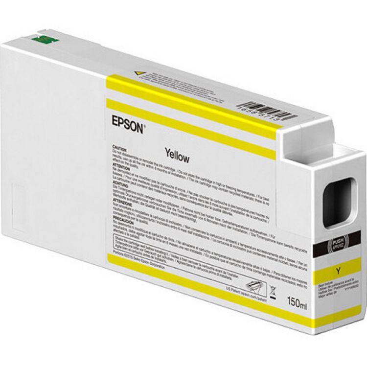 Epson T54V400 (T54V) UltraChrome HD Ink, Yellow (EPST54V400)