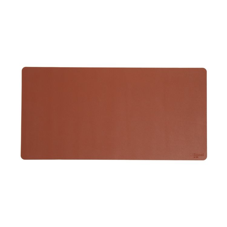 Smead Vegan Leather Desk Pads, 31.5" x 15.7", Brown (SMD64832)