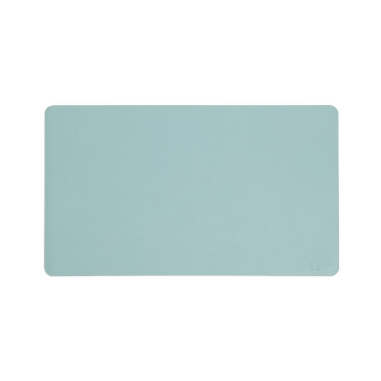 Smead Vegan Leather Desk Pads, 23.6" x 13.7", Light Blue (SMD64840)