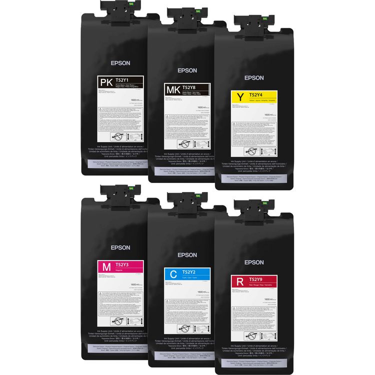 EPST52YM20 - Epson T52YM20 (T52YM) High-Capacity Ink, Photo Black/Matte Black/Cyan/Magenta/Yellow/Red (EPST52YM20)