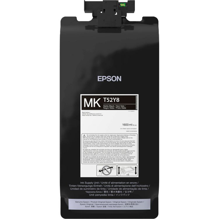 Epson T52Y820 (T52Y) High-Capacity Ink, Matte Black (EPST52Y820)