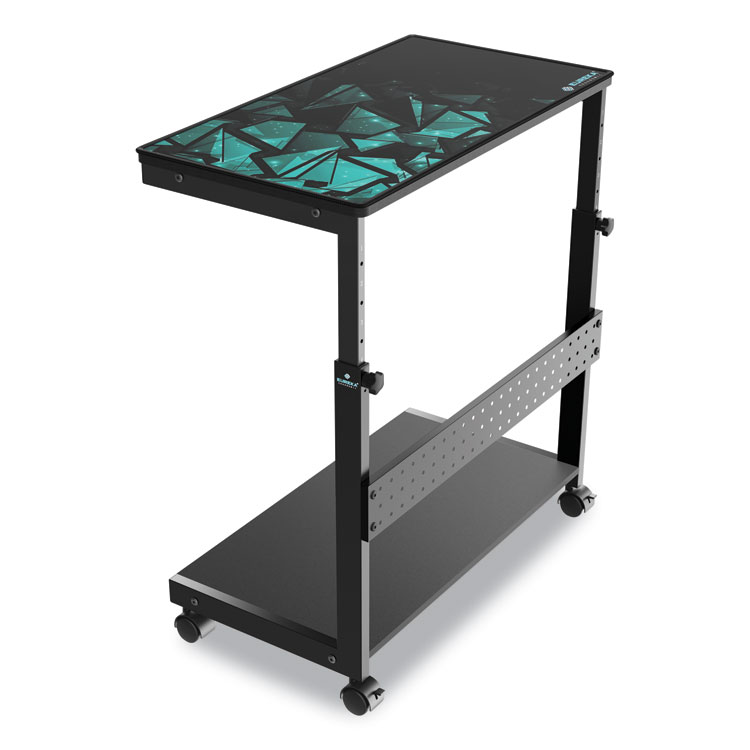 EUREKA ERGONOMIC CPU Holder, Supports 88.2 lbs, 25.19 x 11.81 x 22.56 to 28.56, Black (EKAARCHB)