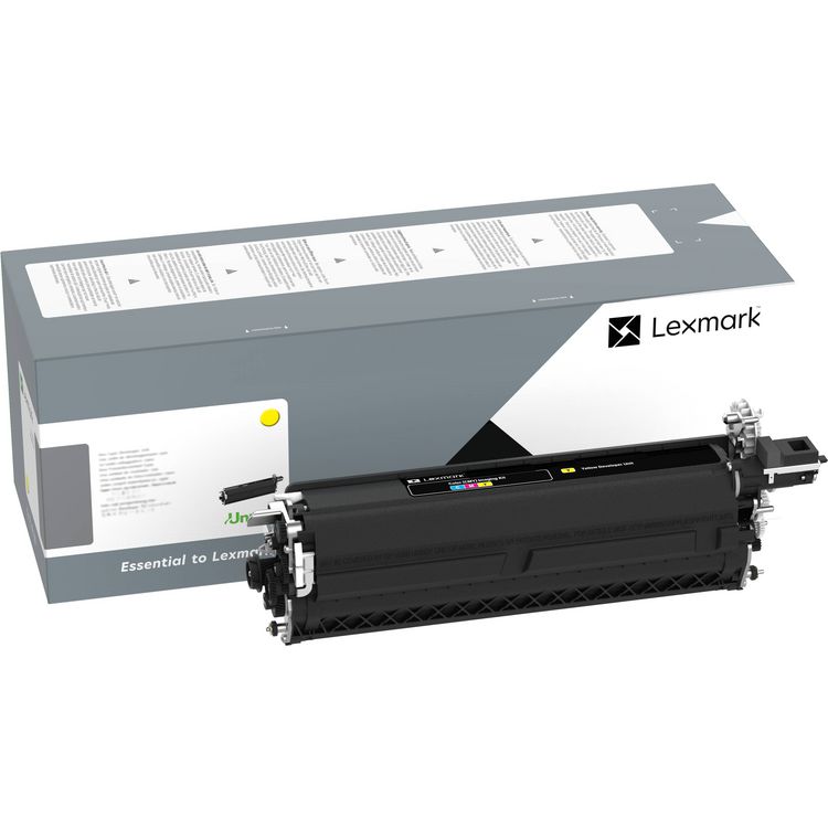 Lexmark 70C0D40 Developer, 40,000 Page-Yield, Yellow (LEX70C0D40)