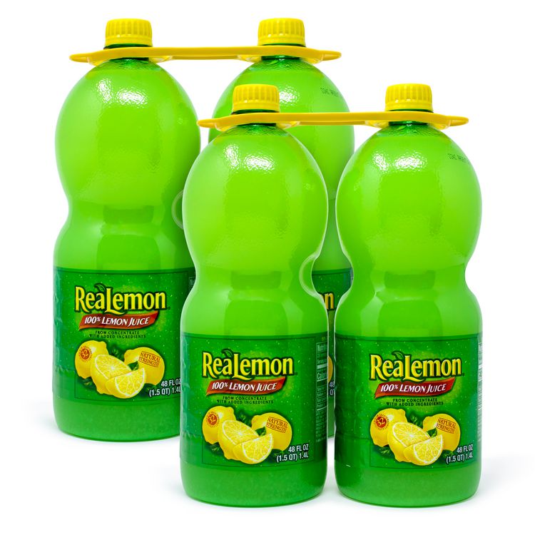 ReaLemon Lemon Juice from Concentrate, 48 oz Bottle, 2/Pack, 2 Packs/Carton (GRR60004062)