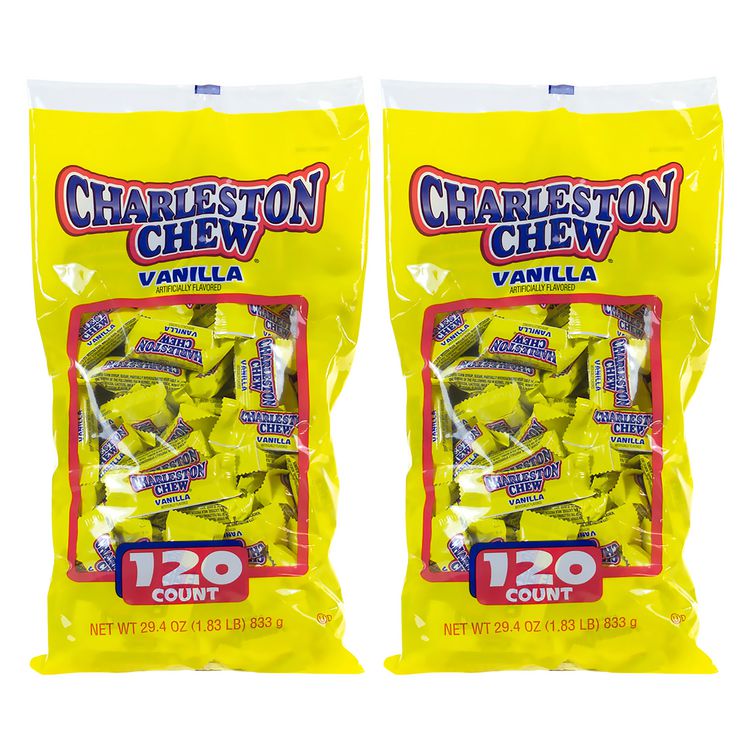 Charleston Chews Snack Size Chocolate Candy, 0.25 oz Individually Wrapped, 120/Bag, 2 Bags/Carton (GRR60004067)