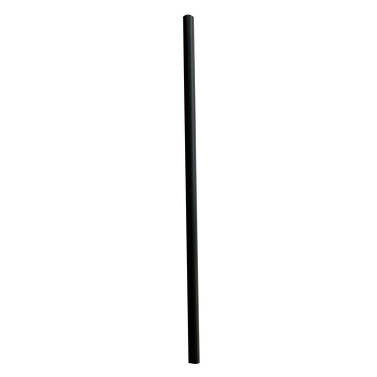 Boardwalk Jumbo Straws, 7.75", Polypropylene, Black, 250/Pack, 50 Packs/Carton (BWKJSTUW775BK)