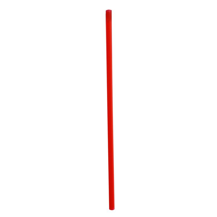 Boardwalk Jumbo Straws, 7.75", Polypropylene, Red, 250/Pack, 10 Packs/Carton (BWKJSTUW775RED)