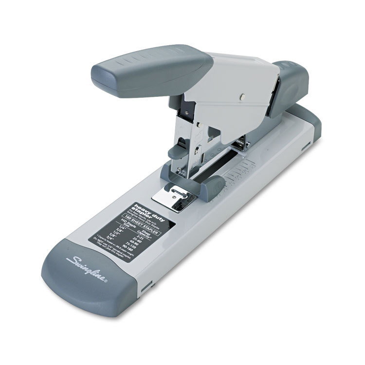 Swingline Deluxe Heavy-Duty Stapler, 160-Sheet Capacity, Platinum (SWI39002)