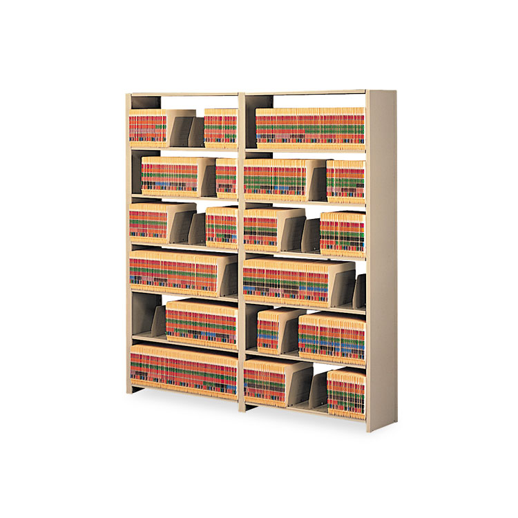 Tennsco Snap-Together Seven-Shelf Closed Add-On Unit, Steel, 36w x 12d x 88h, Sand (TNN1288ACSD)