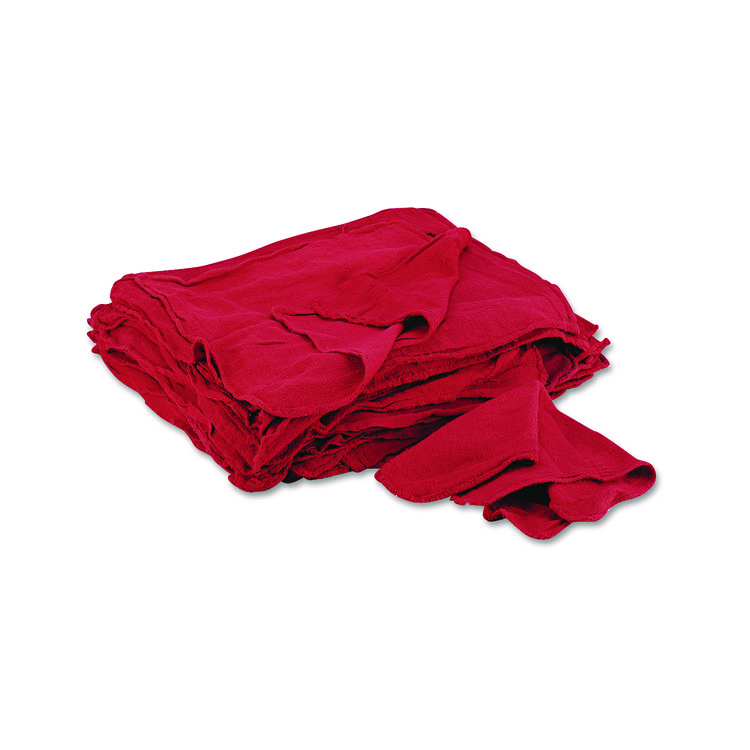 General Supply Red Shop Towels, Cloth, 14 x 15, 50/Pack (UFSN900RST)