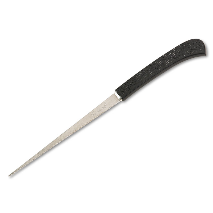 Westcott Serrated Blade Hand Letter Opener, 8", Black (ACM29380)