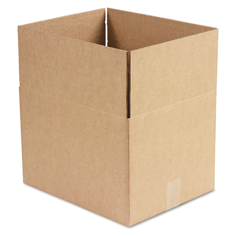Universal Fixed-Depth Corrugated Shipping Boxes, Regular Slotted Container (RSC), 12" x 15" x 10", Brown Kraft, 25/Bundle (UNV151210)