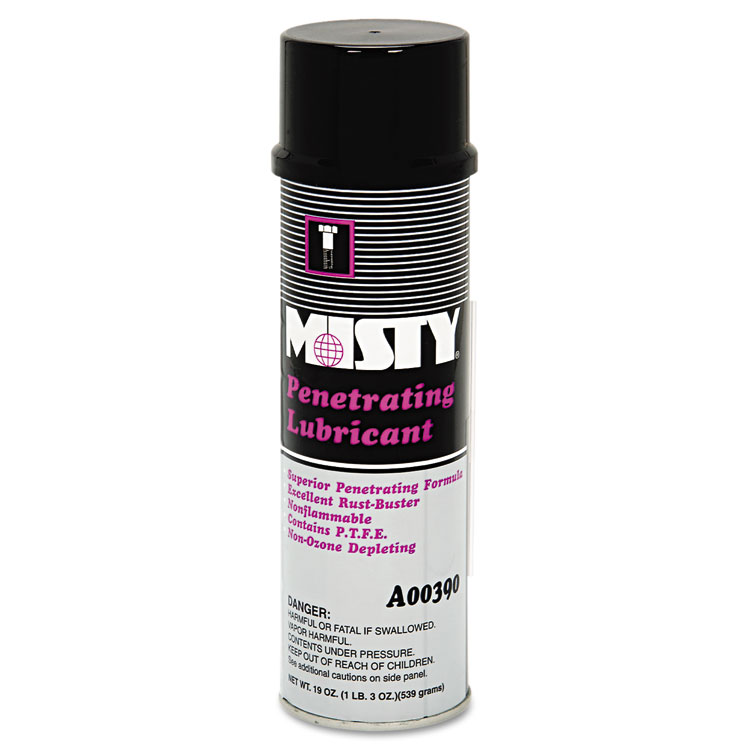 Misty Penetrating Lubricant Spray, 19 oz Aerosol Can, 12/Carton (AMR1002456)